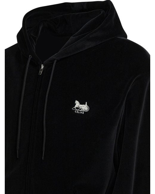 Céline Black Jacket Rv14X748Q for men