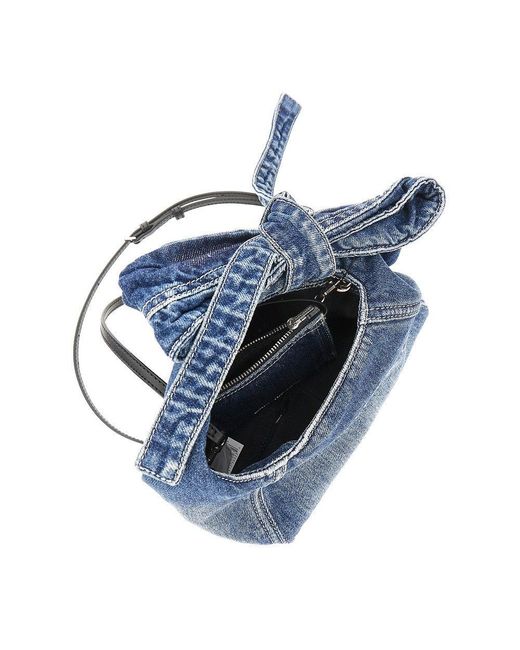 Marc Jacobs Blue Denim 'The Sack Bag' Handbag