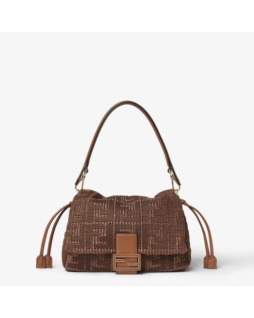 Fendi Brown Mamma Baguette Small Handbag