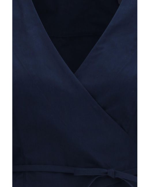 Jacquemus Blue Paysan Wrap Top