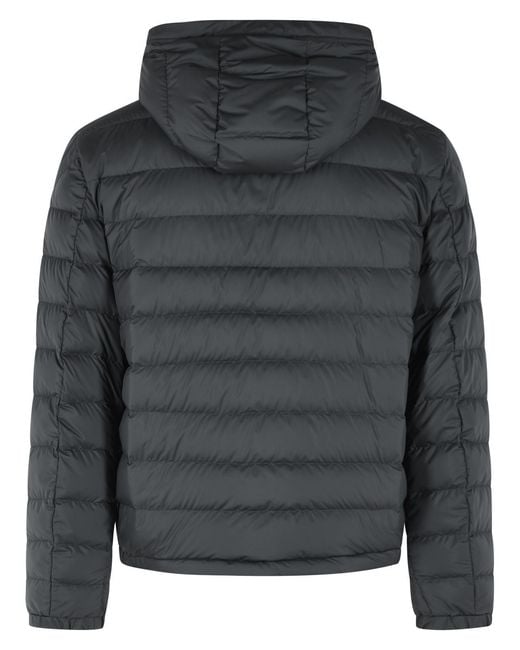 Moncler Black 'Vermeille' Short Hooded Down Jacket for men
