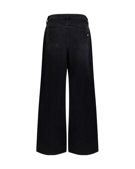 Amiri Blue Wide-Leg Jeans