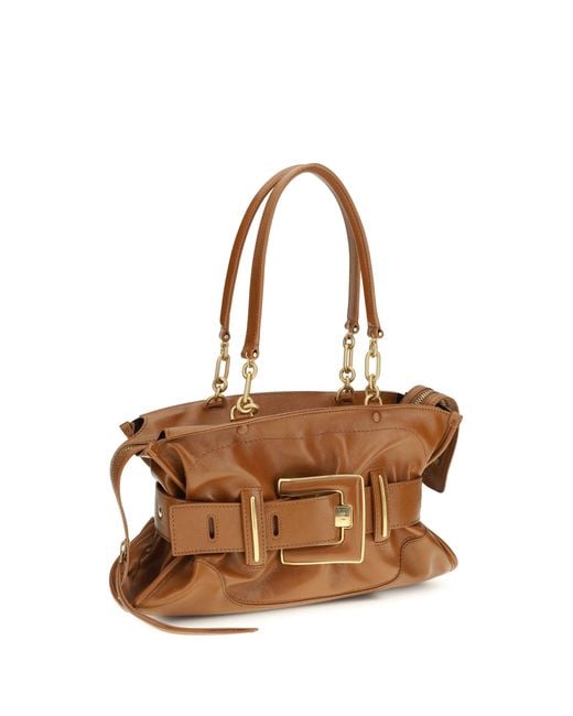 Balmain Brown Anthem Bag