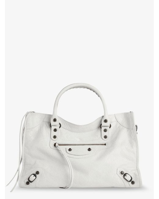 Women's Natural Le City Medium Leather Shoulder Bag