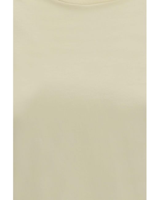 Rier White Cotton Short-Sleeve T-Shirt