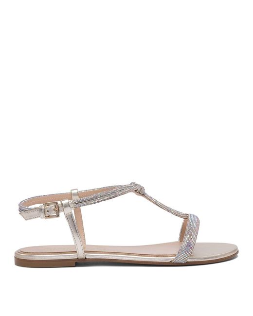 Ninalilou Metallic Sandals