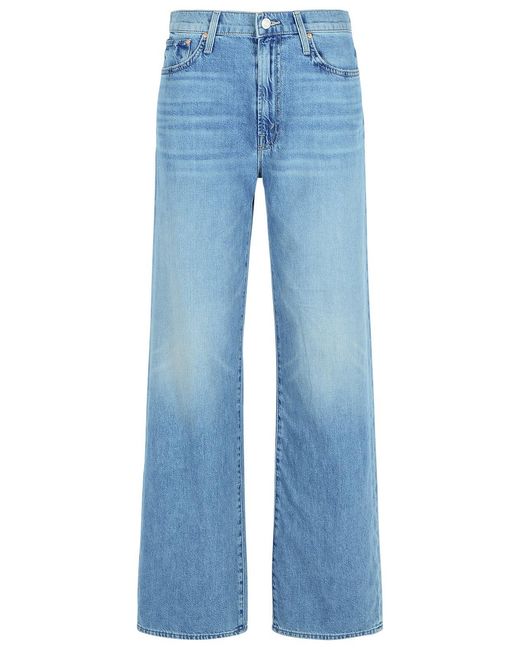 Mother Blue The Dodger Light Denim Jeans