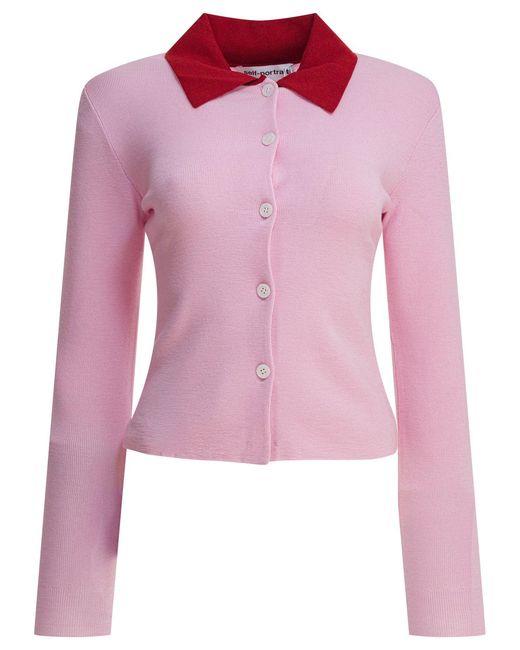 Self-Portrait Pink Knitwear