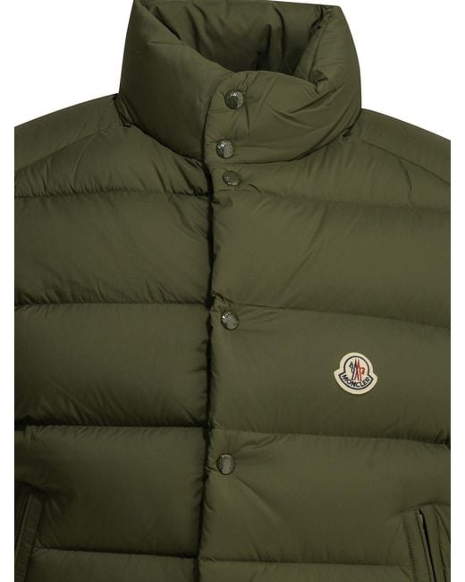 Moncler Green Tibb Sleeveless Jacket for men