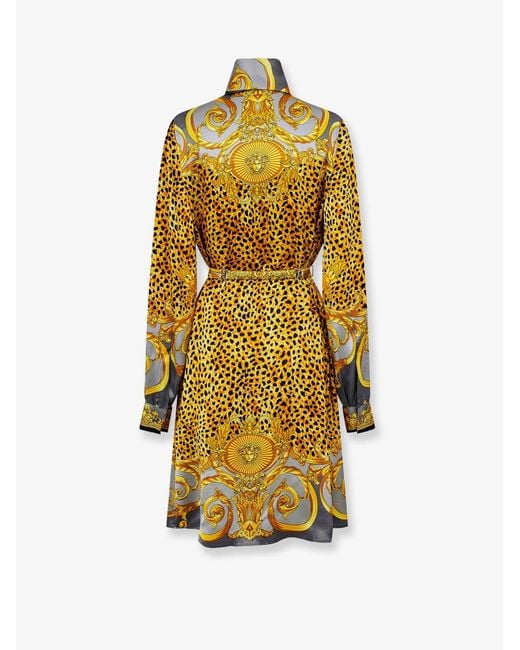 Versace Multicolor Shirt Dresses
