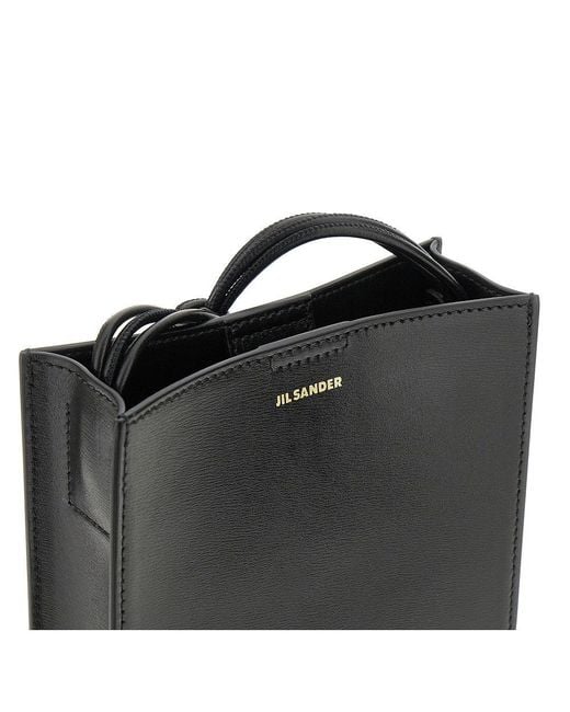 Jil Sander Black Small 'Tangle' Bag