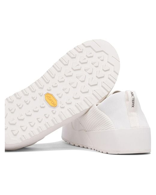 Arc'teryx White "Kragg" Sneakers