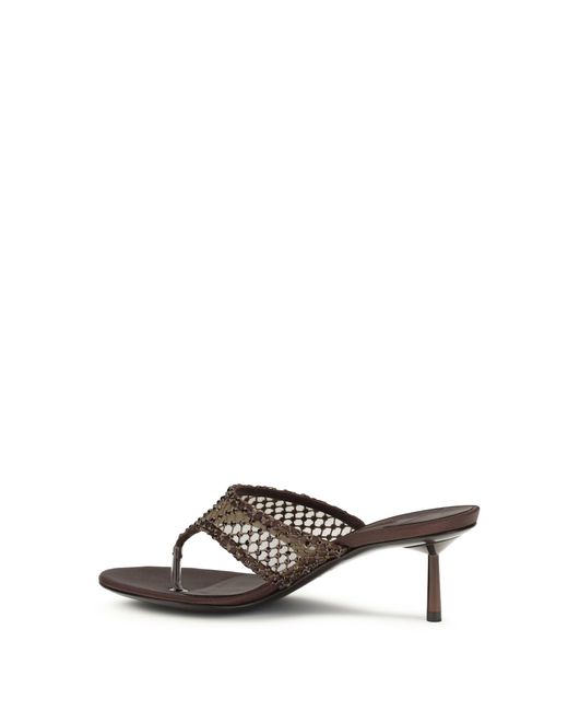 Le Silla White Sandals Gilda