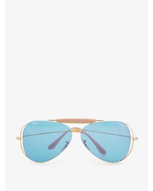 Dolce & Gabbana Blue Sunglasses Acetate