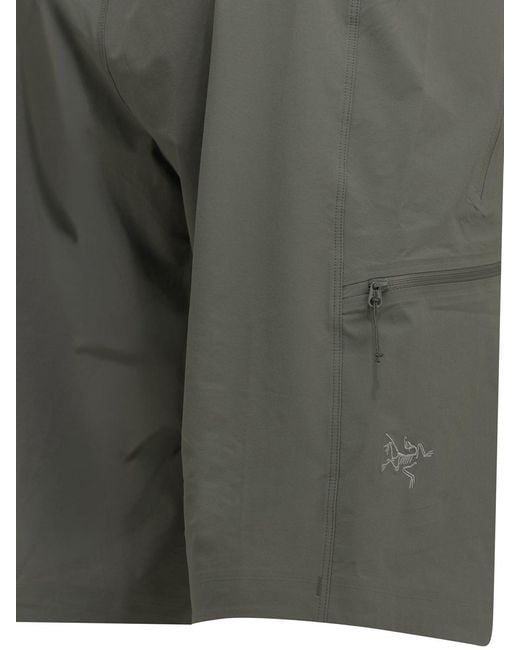 Arc'teryx Gray Gamma Sl Technical Shorts for men