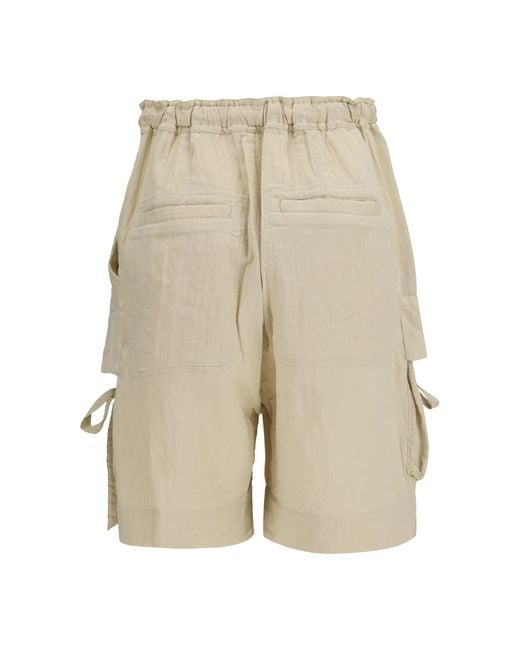 Isabel Marant White Marant Etoile Viscose And Cotton Shorts