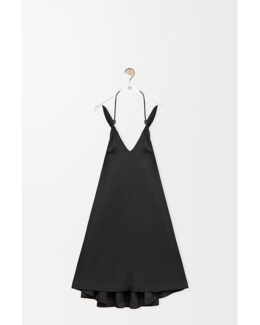 Loewe Black "Flamenco" Dress