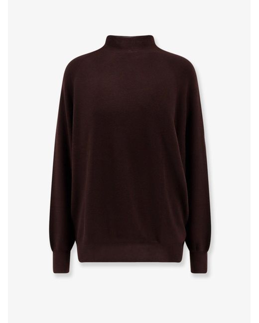 Aspesi Brown Virgin Wool Sweater