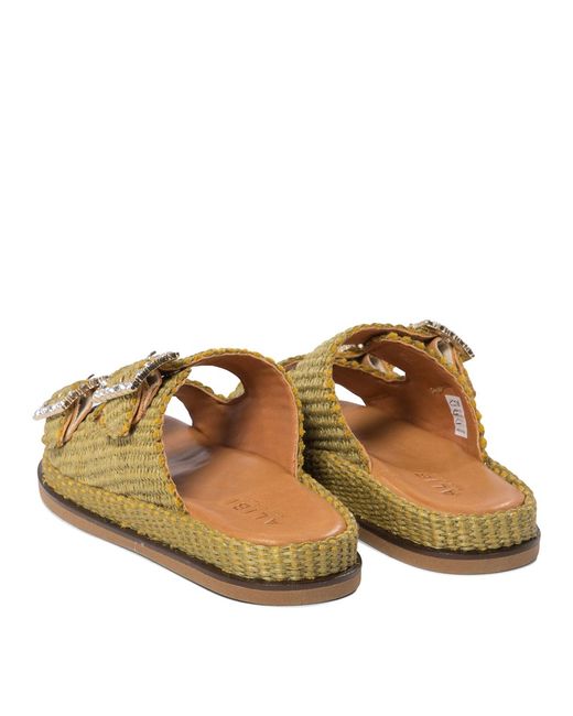 Alibi Green Greta Sandals