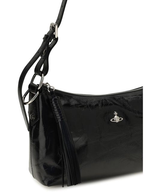 Vivienne Westwood Black Emma Shoulder Bag