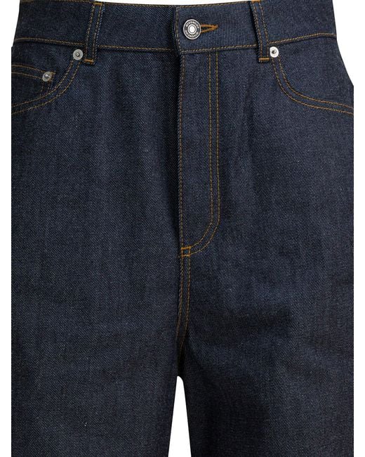 Givenchy Blue "Raw Cocoon" Jeans