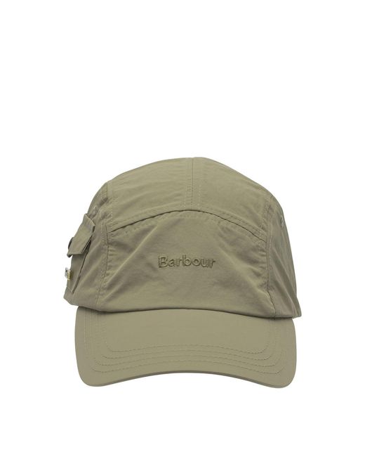 Barbour Green "Festival" Baseball Cap for men