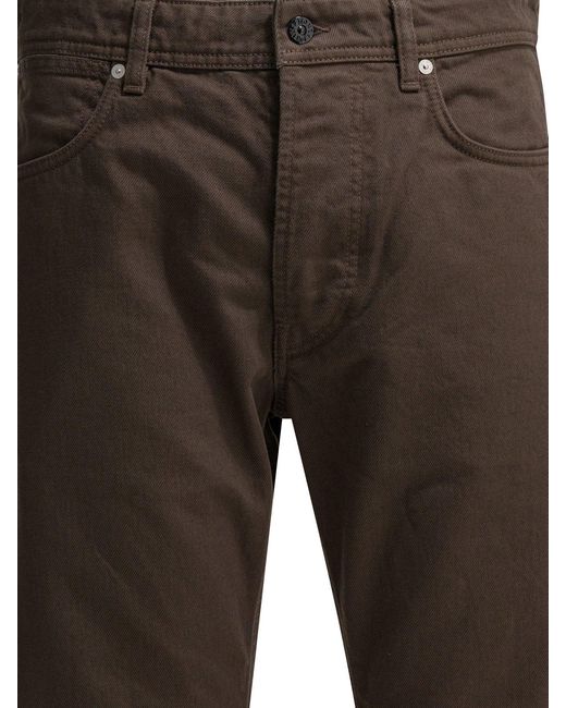 Stone Island Gray Straight Leg Jeans for men