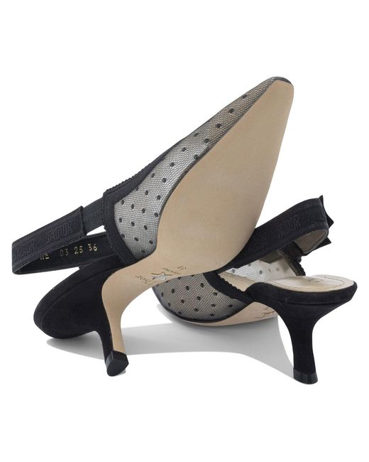 Dior Black "J'A" Slingback