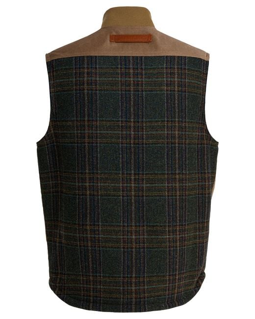 Junya Watanabe Brown Sleeveless Wool Jacket Jackets And Coats for men