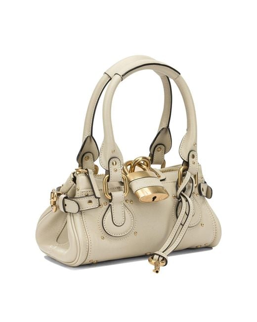 Chloé Natural Small "Paddington" Handbag