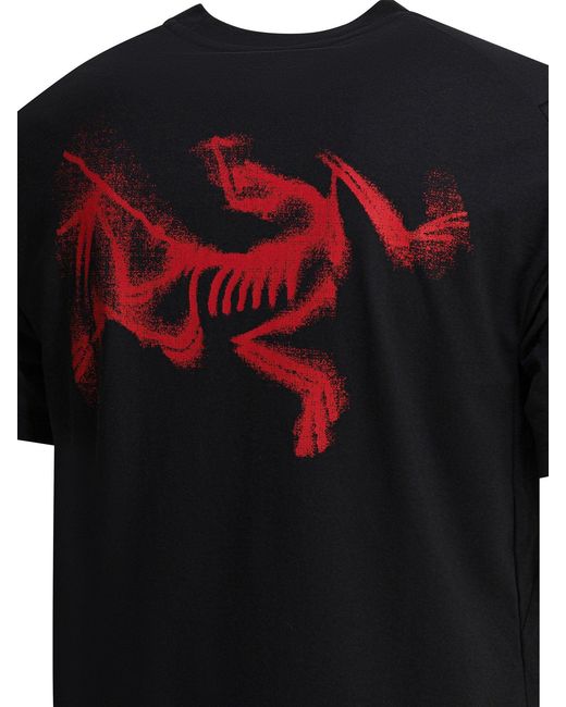 Arc'teryx Black Kragg Sl Crewneck T-Shirt for men