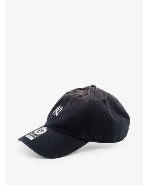 Represent Blue Cotton Cap With Embroidered Logo for men