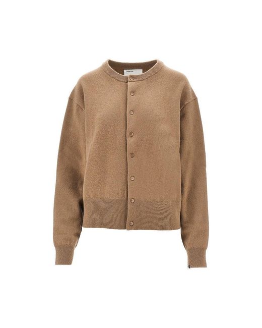 Extreme Cashmere Brown 'N°436 Luce' Cardigan