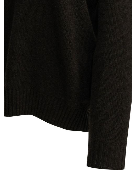 Prada Black Crew-Neck Sweater Made Of Wool And Cashmere