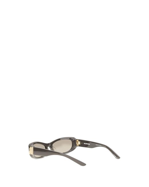 Balenciaga White Sunglasses Cosmo Rectangle for men
