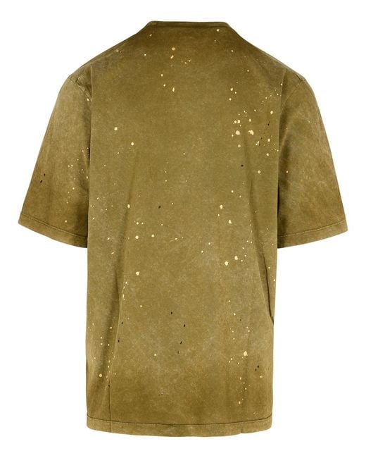 DSquared² Green Cotton T-Shirt for men
