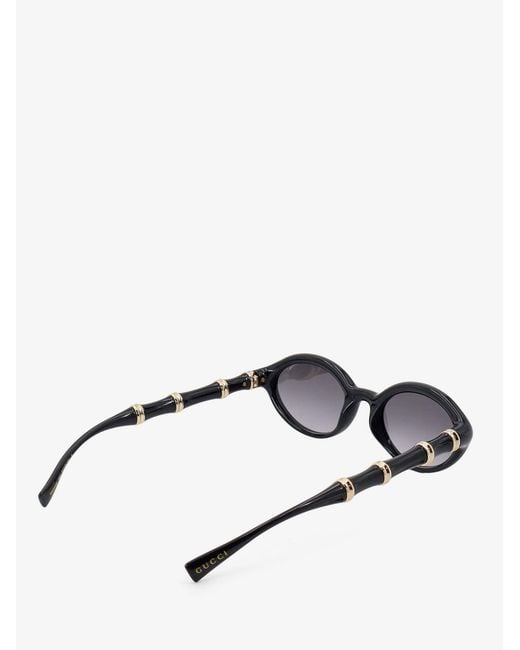 Gucci Black Acetate Sunglasses