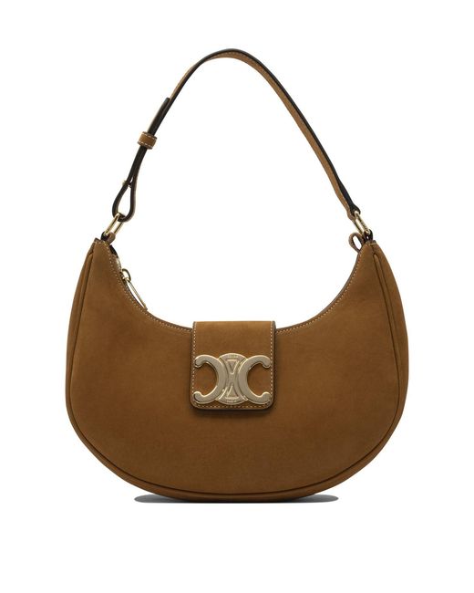 Céline Brown Shoulder Bags