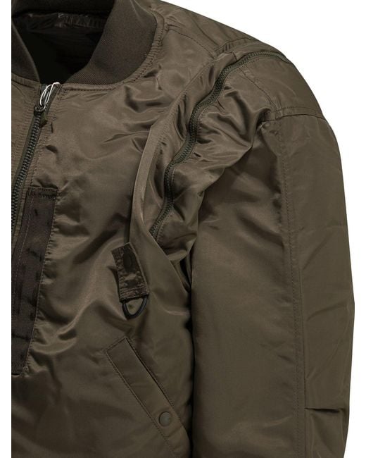 DAIWA PIER 39 Green Nylon Jacket for men