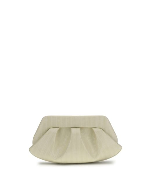 THEMOIRÈ White Baguette Clutch Bag Bios