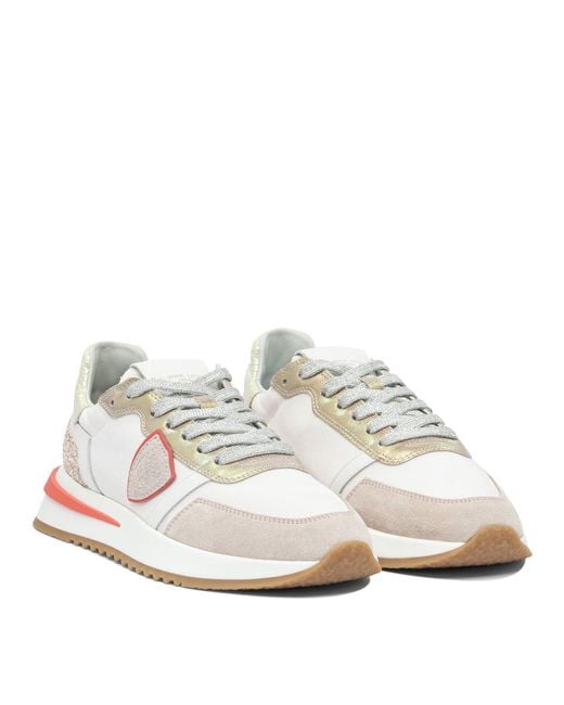 Philippe Model White "Tropez 2.1" Sneakers