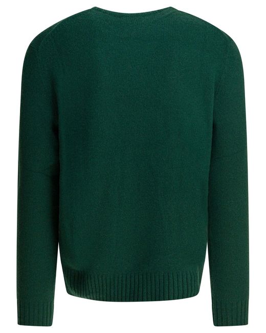 Polo Ralph Lauren Green "Polo Bear" Crewneck Sweater for men