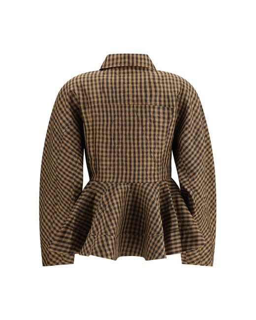 Ganni Brown Shirts