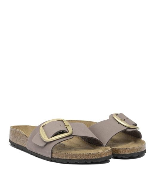 Birkenstock Purple "Madrid Big Buckle" Sandals