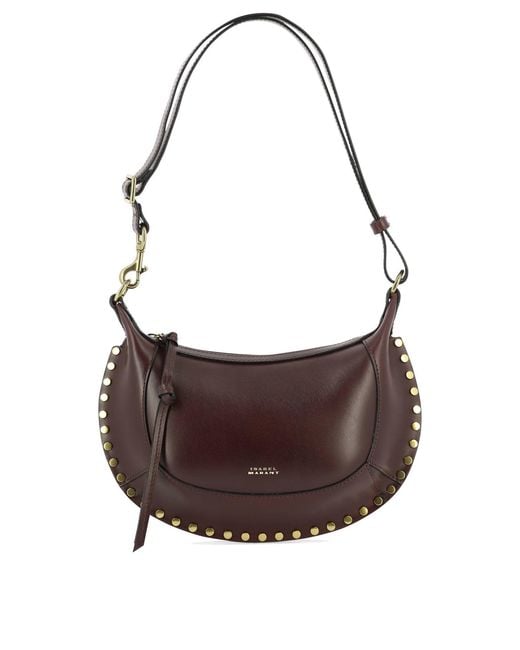 Isabel Marant Brown "Oskan Moon" Shoulder Bag