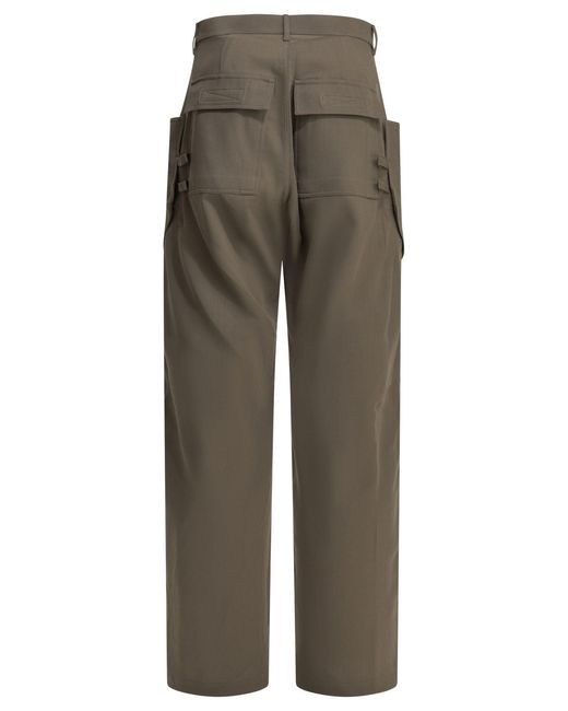 Rick Owens Gray "Stefan" Cargo Pants for men