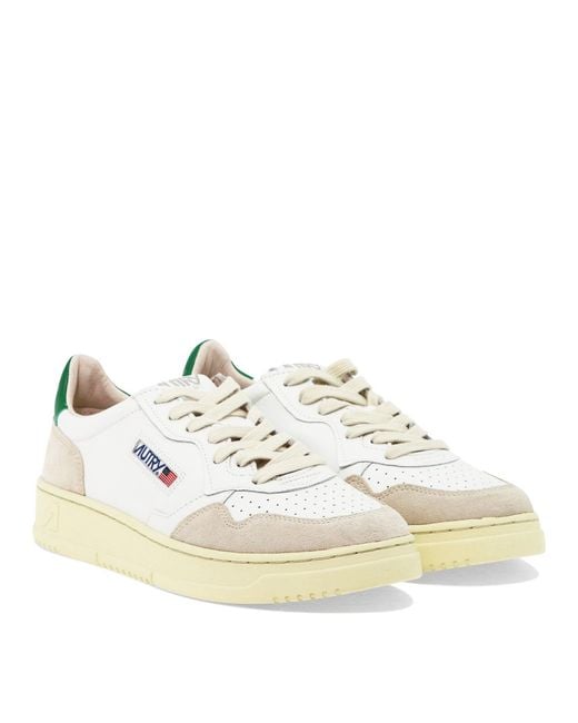 Autry Natural "Medalist Low" Low Top Sneakers