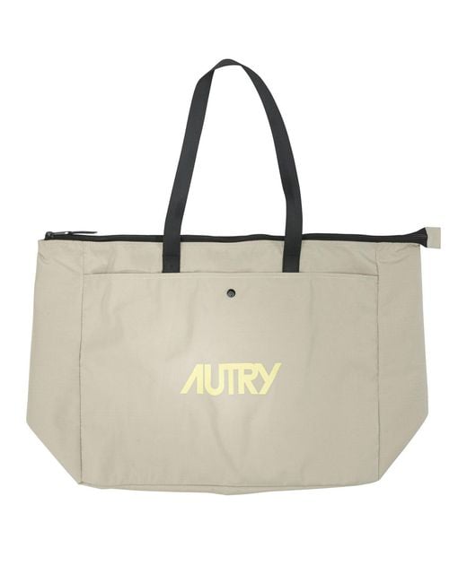Autry Natural Large Logo Shoulder Bag for men