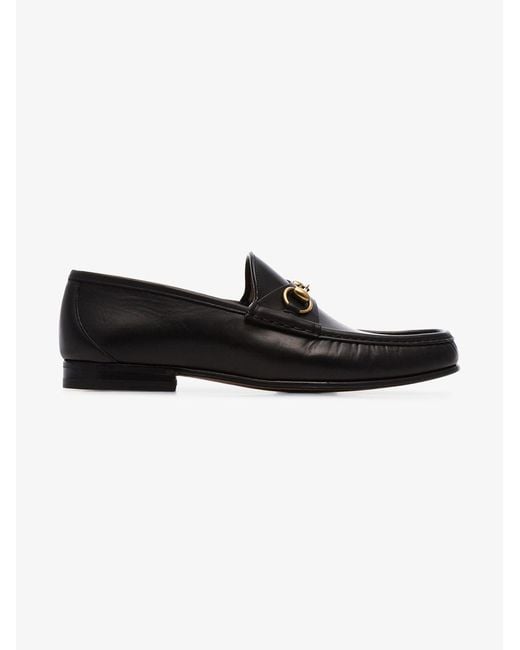 Gucci Black "Horsebit 1953" Loafers for men