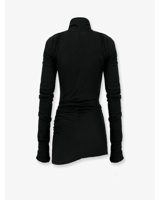 Entire studios Black Grés Stretch Cotton Top